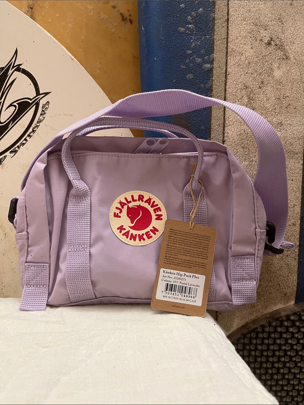 Fjallraven Kånken Hip Pack Plus - Pastel Lavender